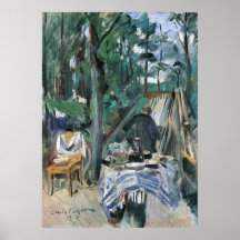 Skittle Alley by Lovis Corinth Poster