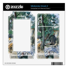 Skittle Alley by Lovis Corinth Motorola Droid 2 Skins