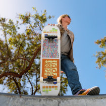 skittles omc skate board, hiphopsucks... skateboards by raimentcompanyinc skittles omc skate board, hiphopsucks... skateboards
