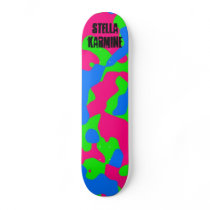 SKO Neon Camo Maple Skateboard (Deck OR Complete) by StellaKarmine SKO Neon Camo Maple Skateboard (Deck OR Complete)