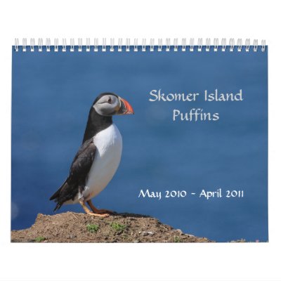 Skomer Island Puffin Calendar Skomer Island Puffin Calendar