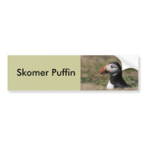 Skomer Island Puffins Bumper Stickers