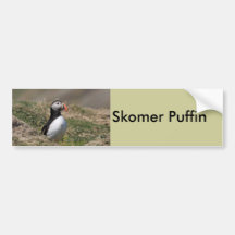 Skomer Island Puffins Bumper Stickers