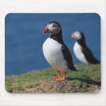 Skomer Island Puffins Mousepad