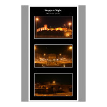 Skopje at night posters by joshneal Skopje at night posters