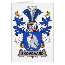 Skovgaard Family Crest cards