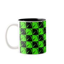 skozey fetisch cygnet checker board coffee mug