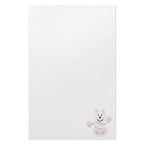 Skrunchkin Rabbit Cotton stationery by mydeas Skrunchkin Rabbit Cotton stationery