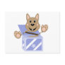 Skrunchkin Rabbit Fudge In Blue Box Postcard