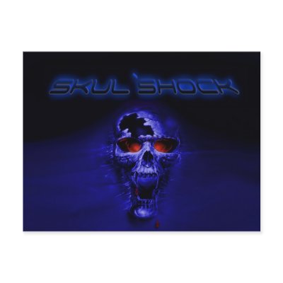 Skul`Shock Post Card by daveyboye