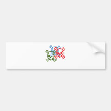 skull2 bumper sticker