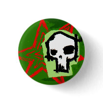Skull 11 buttons by kp13art Skull 11 buttons