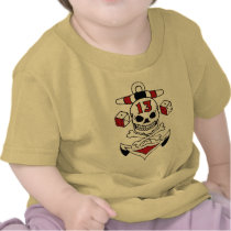 Skull 13 Baby Tee