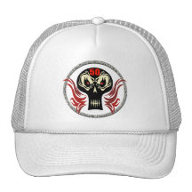 Skull 50th Birthday Gifts Hats