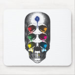 Skull 6 Eyes drips Mousepad