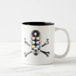 Skull 6 Eyes (negative) Coffee Mug