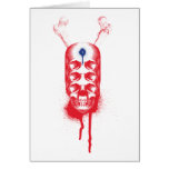 Skull 6 Eyes (red) cards