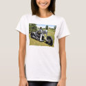 Skull a cycle Women's baby doll shirt. by maximus7 Skull a cycle Women's baby doll shirt.