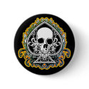 SKULL ACE OF SPADES buttons by dgpaulart SKULL ACE OF SPADES buttons