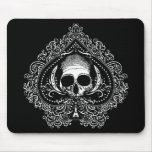 Skull Ace of Spades Mouse Pads