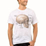 Skull Anatomy vintage style mens tshirt Skull Anatomy vintage style mens tshirt