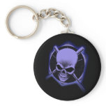 Skull and Blades keychains