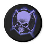 Skull and Blades magnets