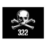 Skull and Bones 322 Post Card