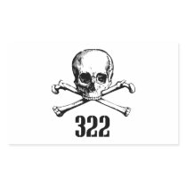 Skull and Bones 322 stickers