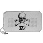Skull and Bones 322 Travel Speaker