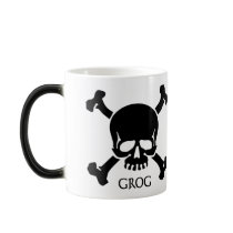 Skull and Bones Grog Mug by imagefactory Skull and Bones Grog Mug