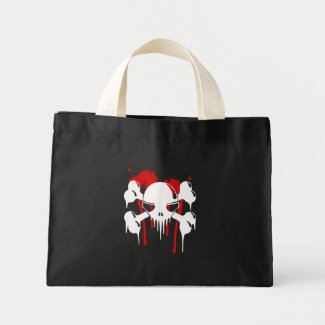 Skull and Bones Halloween Bag bag
