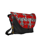 Skull and Bones Pattern rickshaw messenger bags