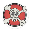 Skull and Bones Sticker Sheet