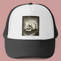Skull and Book hats