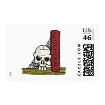 Skull and Book postage