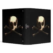 Skull and Cross Bones binders by DragonCat Skull and Cross Bones binders