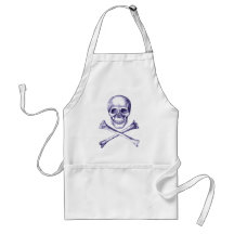 Skull and Cross Bones - Blue Apron