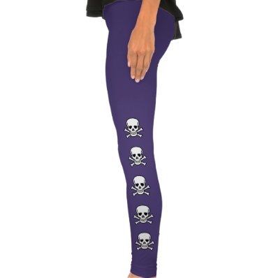 Skull And Cross Bones Leggings