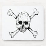 Skull and Cross Bones Mousepad