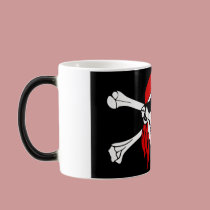 Skull and Cross Bones Pirate mugs