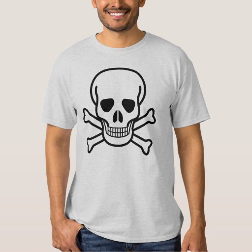 cross bones shirt