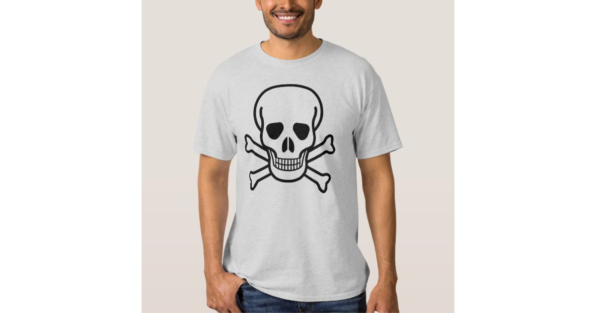 cross bones shirt