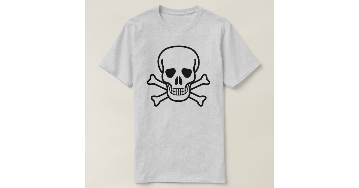 cross bones shirt