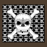 Skull And Crossbone Poster posters