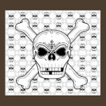Skull And Crossbone Poster posters