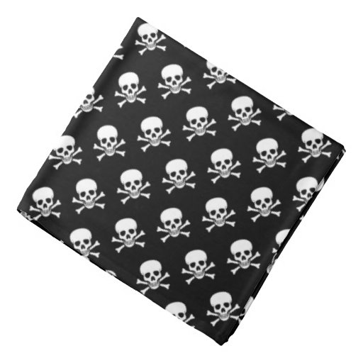 Skull and Crossbones Bandana | Zazzle