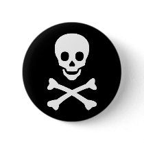 Skull and Crossbones Pin