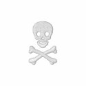 Skull and Crossbones embroidered shirts by Ladiebug Skull and Crossbones embroidered shirts