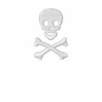 Skull and Crossbones embroidered shirts